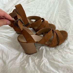 Brown Block Heels